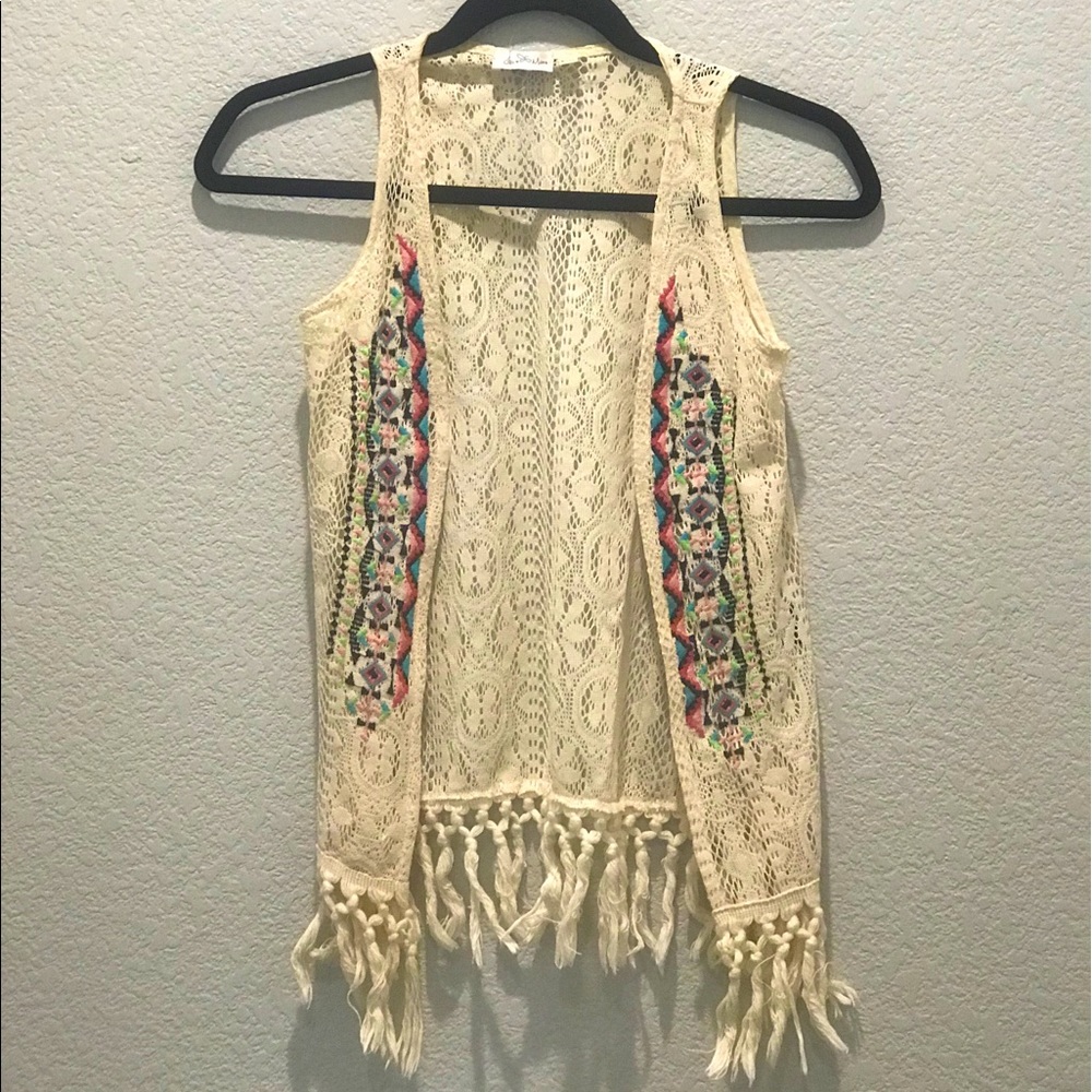 Lore Mar Girls Santa Fe Neon Shawl